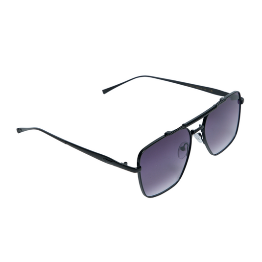 Chokore Classic Metal Flex Sunglasses (Black)