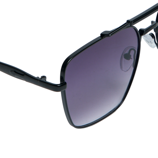 Chokore Classic Metal Flex Sunglasses (Black)