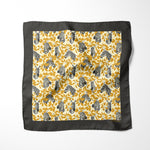 Chokore Chokore Multi-color Silk Tie - Plaids line-ss Chokore Black and Gold Zebra Print Pocket Square - Wildlife Range