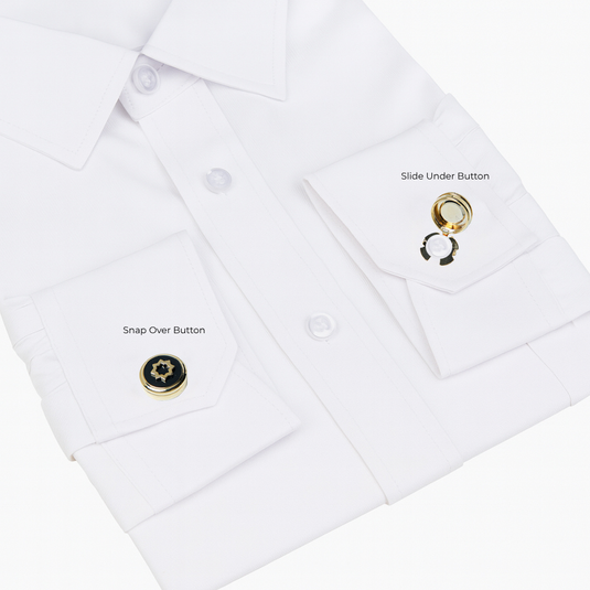 Starburst Black & Gold Brass Cufflinks – Luxurious Formal Wear