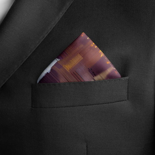 Chicago Skyline Pocket Square - Chokore Arte