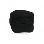Chokore Chokore Vintage Checkerboard Beret Cap (Khaki & Brown) Chokore Flat Top Cotton Cap (Black)