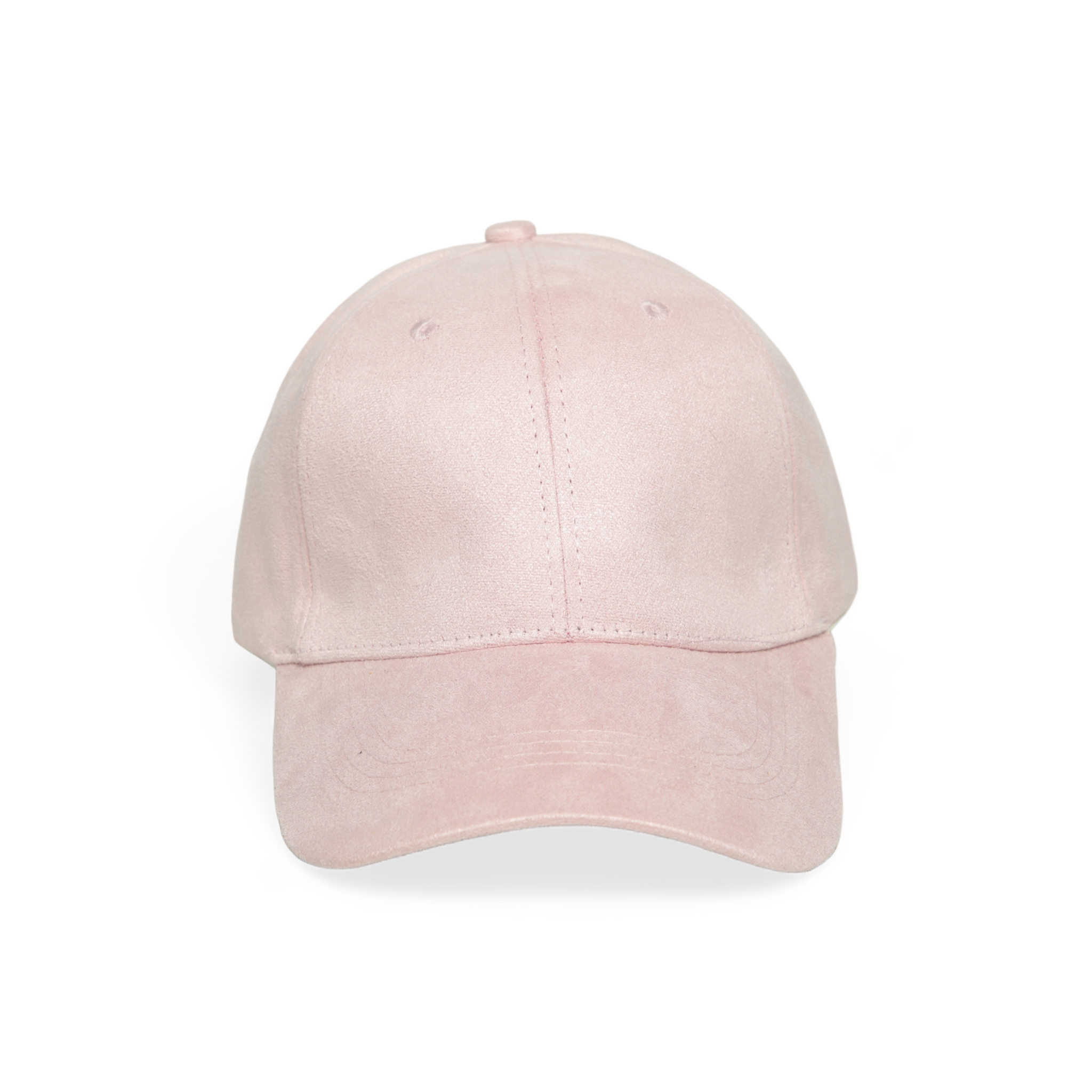 Pink suede baseball cap sales