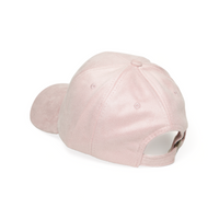 Chokore Chokore Structured Suede Baseball Cap (Pink)