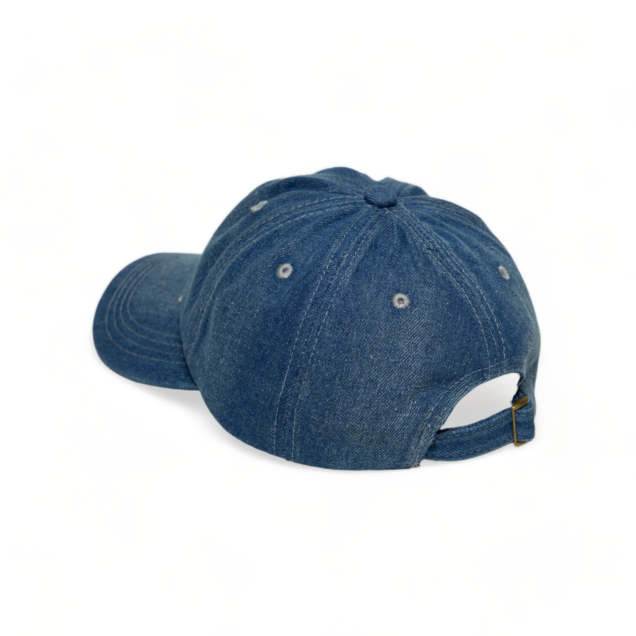 Chokore Sun Fade Denim Baseball Cap (Blue)