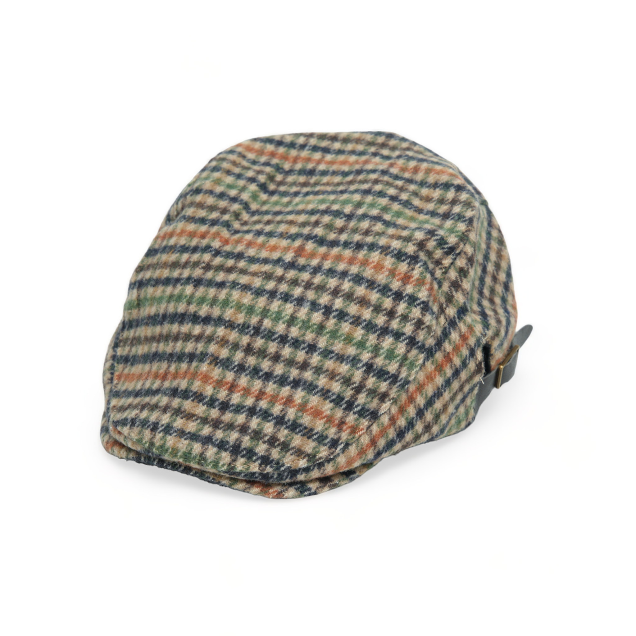 Chokore Houndstooth Ivy Cap with Adjustable Buckle (Blue)