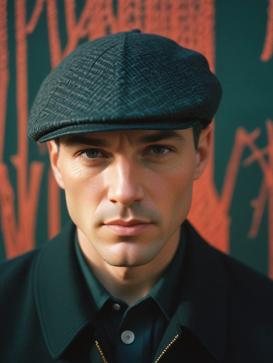 Chokore Knitted Autumn Ivy Cap (Black)