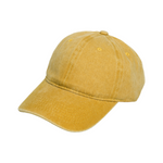 Chokore Chokore Blank Washed Baseball Cap (Yellow) 
