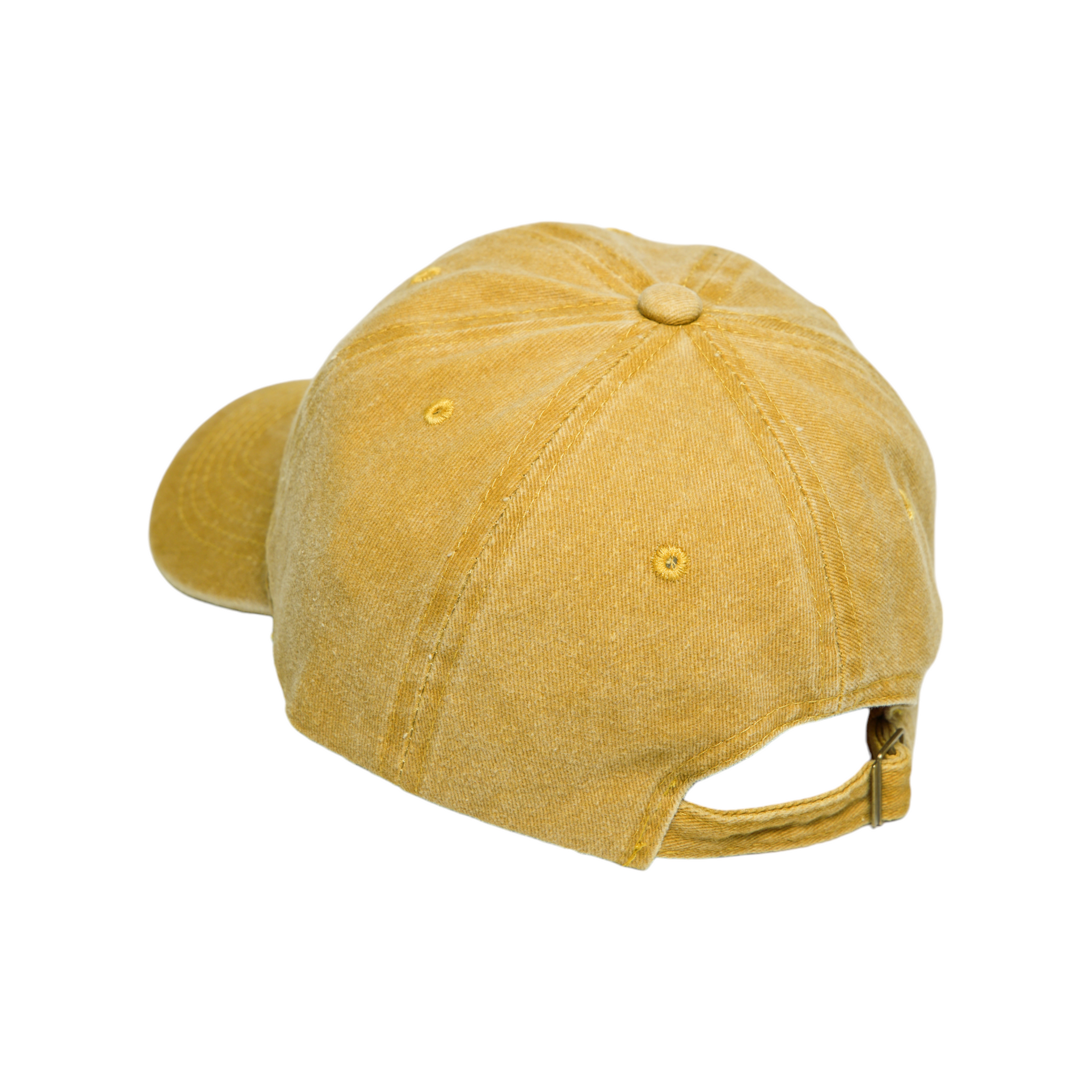 Chokore Blank Washed Baseball Cap (Yellow)