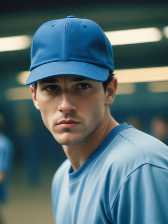 Chokore Blank Washed Baseball Cap (Blue)