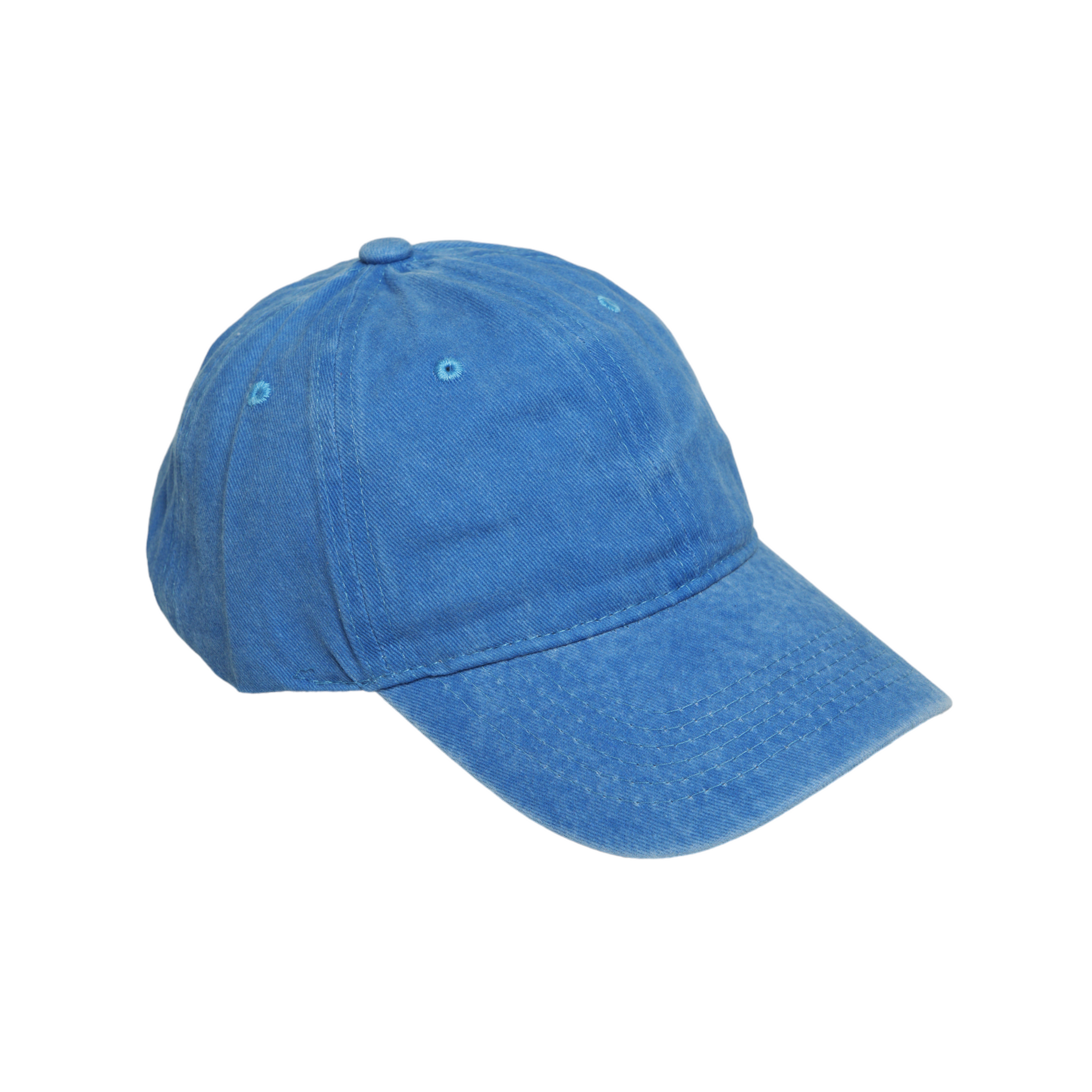 Chokore Blank Washed Baseball Cap (Blue)