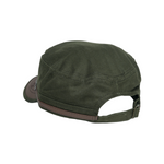Chokore Chokore Breathable Flat Top Cap with Belt (Army Green) 