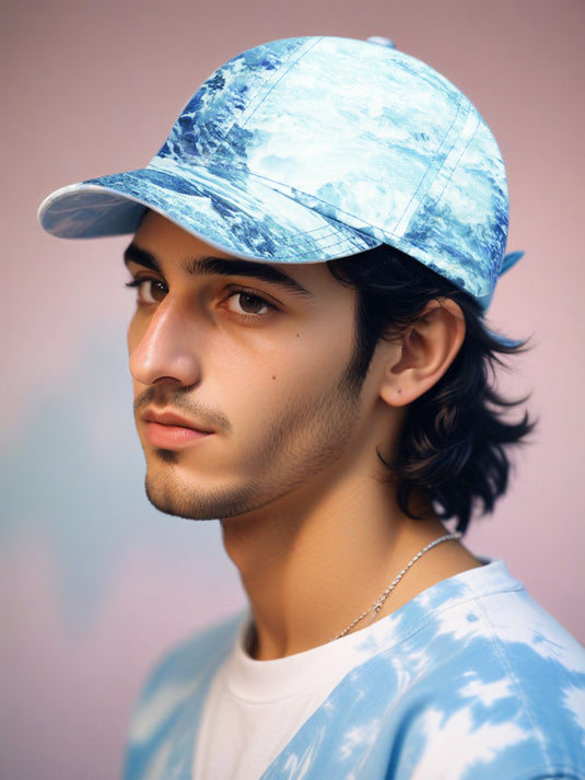 Chokore Tie-Dye Baseball Cap (Blue)