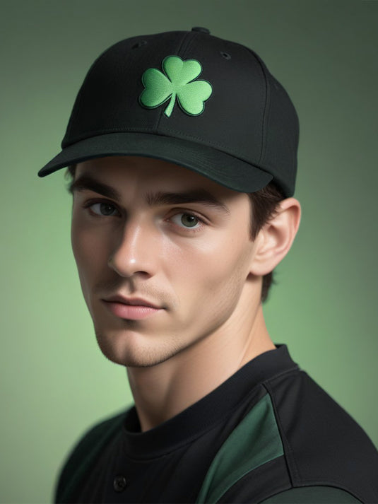 Chokore Three-Leaf Clover Baseball Cap (Black)
