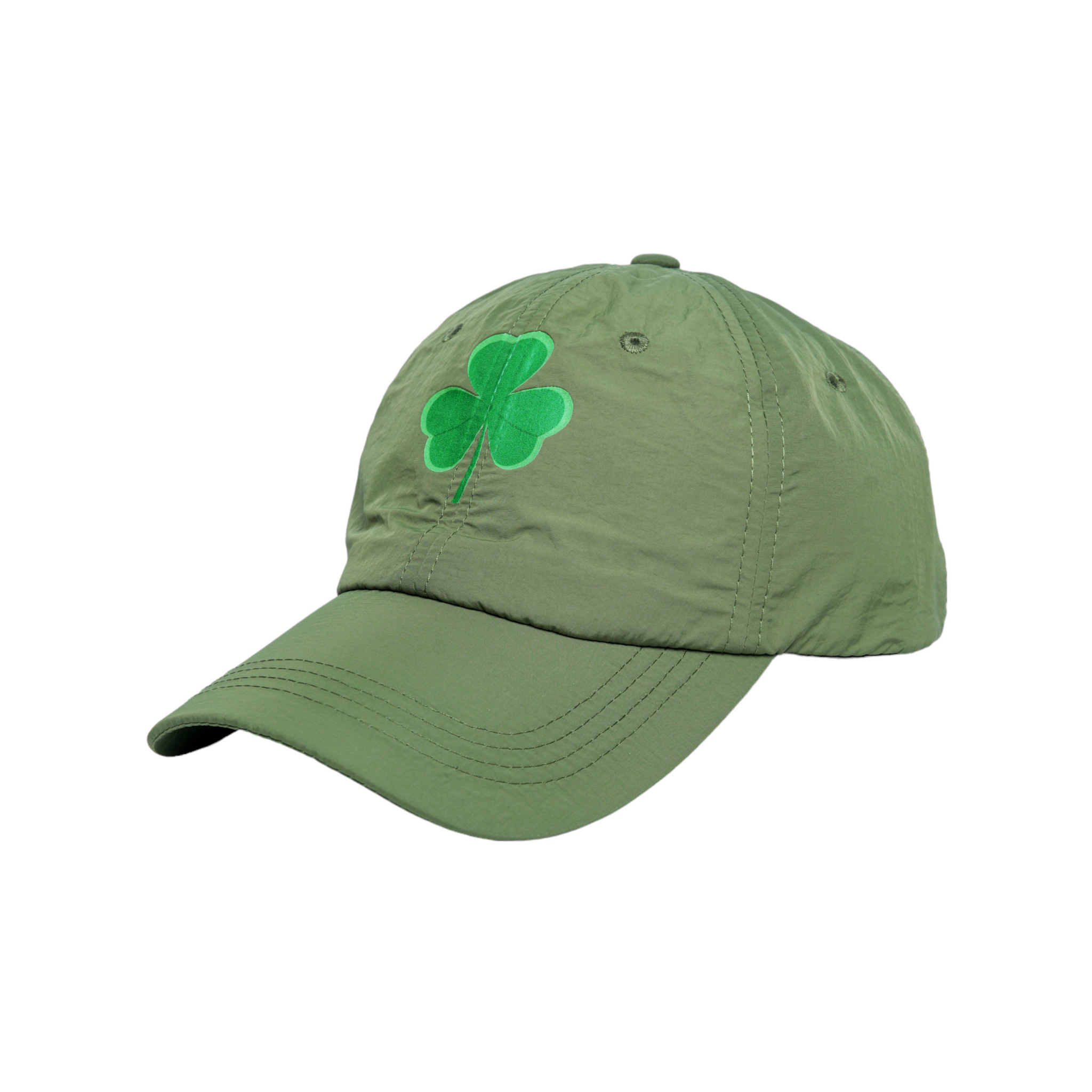 Chokore Three-Leaf Clover Baseball Cap (Army Green)