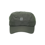 Chokore  Chokore Breathable Mesh Flat Top Cap (Army Green)