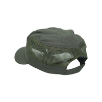 Chokore Chokore Breathable Mesh Flat Top Cap (Army Green)