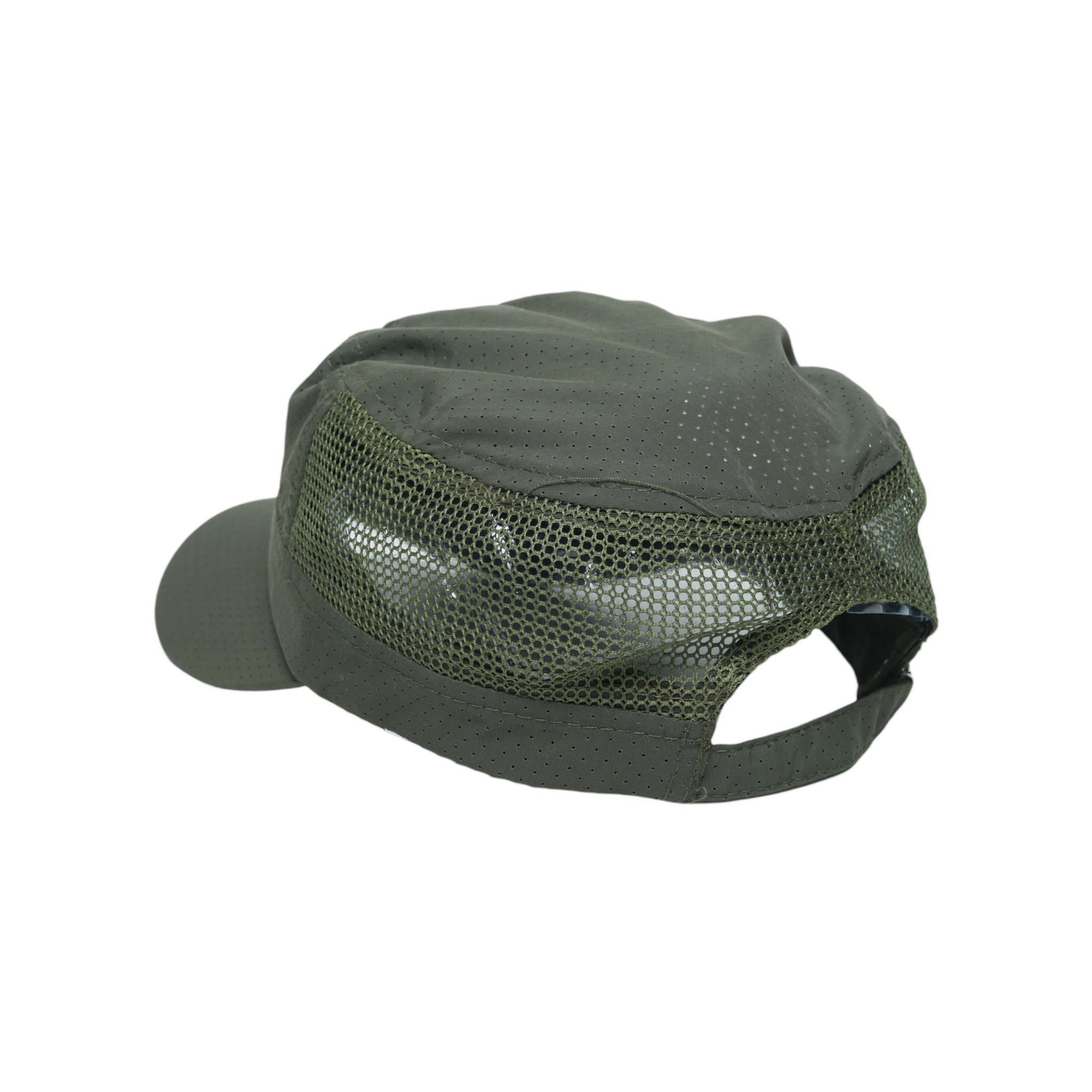 Chokore Breathable Mesh Flat Top Cap (Army Green)