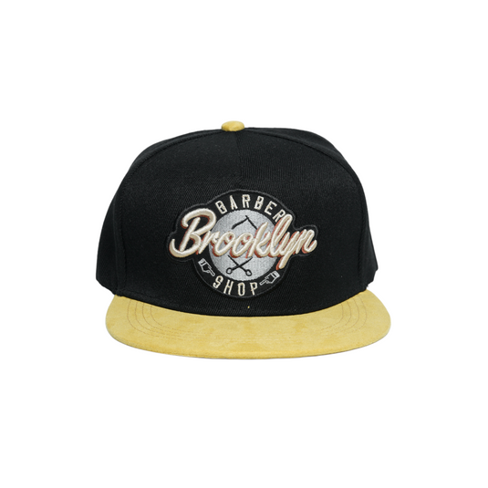 Chokore Flat Brim Embroidered Outdoor Cap (Black)