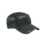 Chokore Chokore Camouflage Flat Top Cap (Black) 