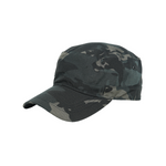 Chokore Chokore Camouflage Flat Top Cap (Black) 