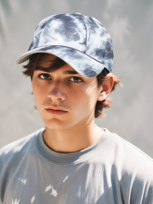 Chokore Tie-Dye Baseball Cap (Gray)