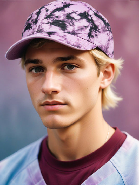 Chokore Tie-Dye Baseball Cap (Purple)