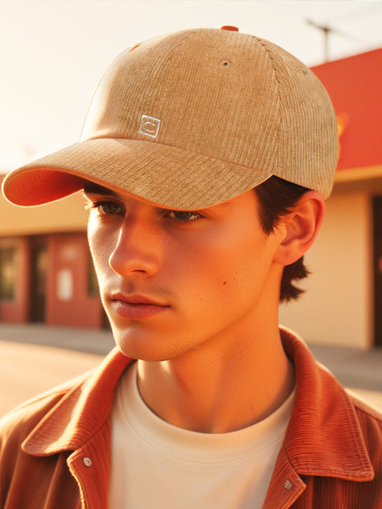 Chokore All Seasons Corduroy Baseball Cap (Camel)