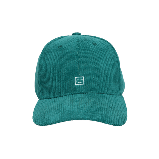 Chokore All Seasons Corduroy Baseball Cap (Peacock Blue)