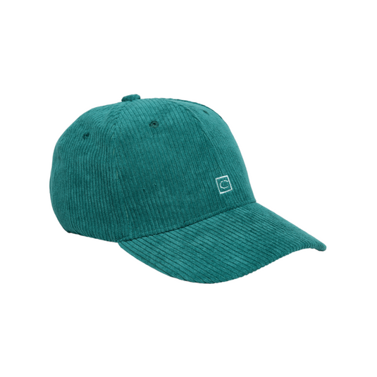 Chokore All Seasons Corduroy Baseball Cap (Peacock Blue)
