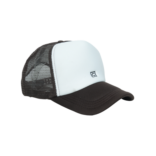 Chokore Mesh Baseball Cap with Soft Foam Front (Brown & White)