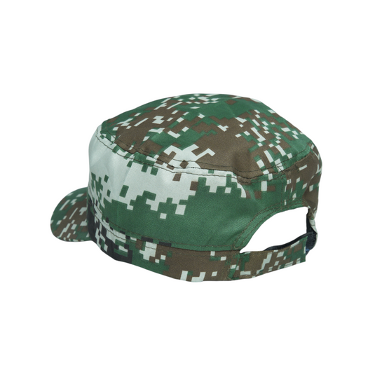 Chokore Flat Top Camouflage Cap (Green)