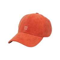 Chokore Chokore Structured Suede Baseball Cap (Orange)