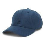 Chokore  Chokore Structured Suede Baseball Cap (Navy Blue)