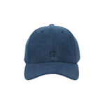 Chokore  Chokore Structured Suede Baseball Cap (Navy Blue)