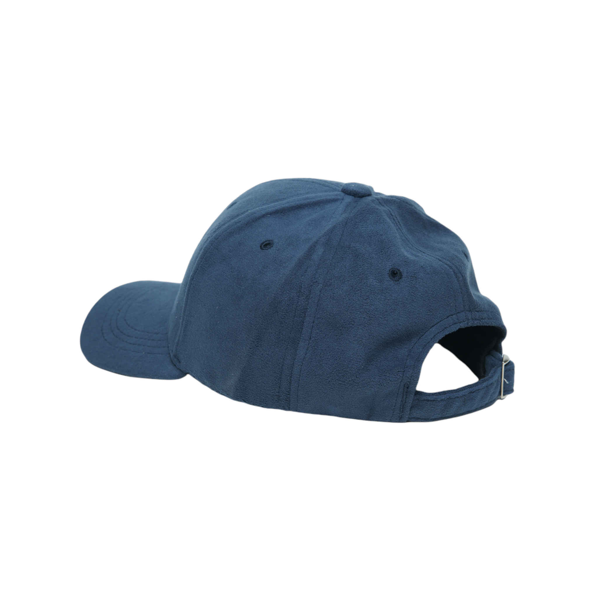 Chokore Structured Suede Baseball Cap (Navy Blue)