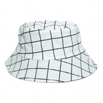 Chokore  Chokore Reversible Plaid Bucket Hat (White)