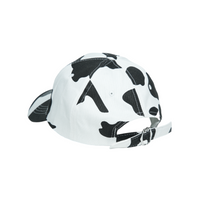 Chokore Chokore Cow Print Baseball Cap (White)