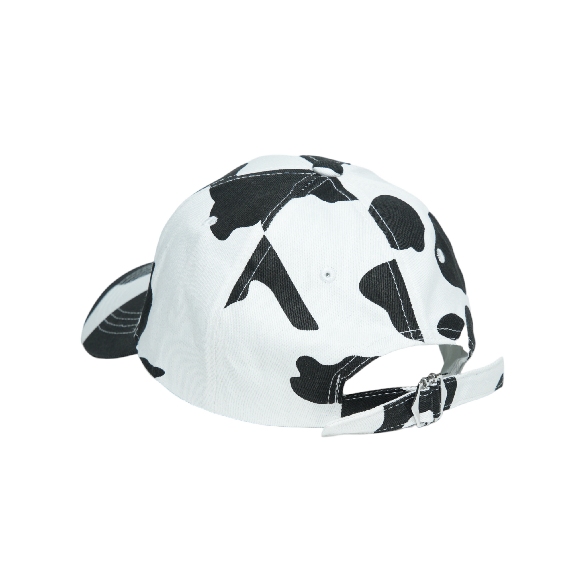 Chokore Cow Print Baseball Cap (White)