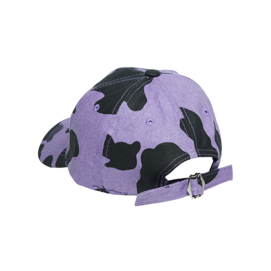 Chokore Chokore Cow Print Baseball Cap (Purple) 