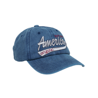 Chokore Chokore American Embroidered Baseball Cap (Blue)