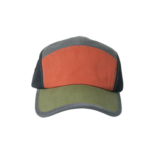 Chokore Chokore Colorblock Retro Sports Cap( Green, Black, & Orange) 