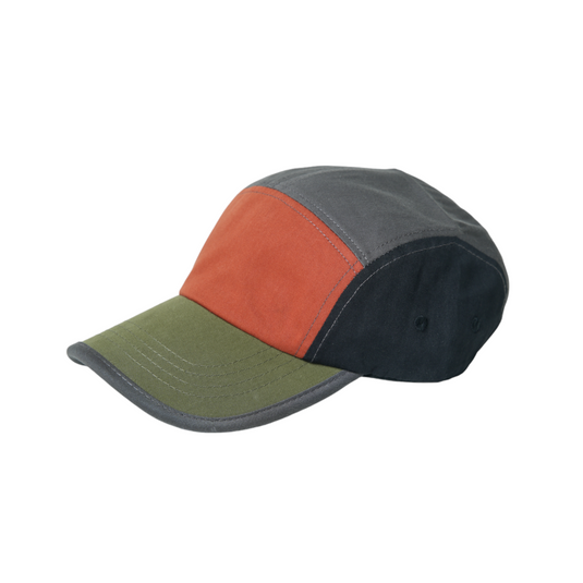 Chokore Chokore Colorblock Retro Sports Cap( Green, Black, & Orange) 