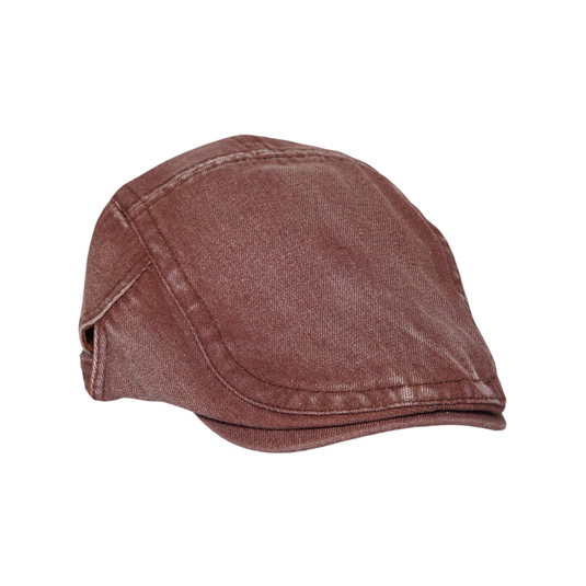 Chokore Classic Denim Ivy Cap (Brick Red)