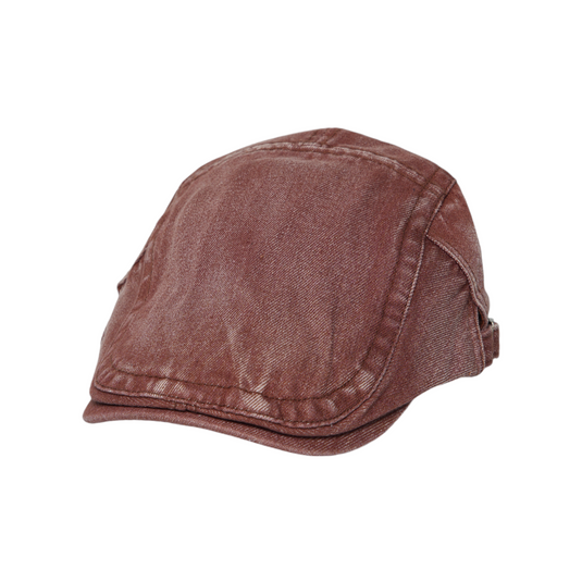 Chokore Classic Denim Ivy Cap (Brick Red)