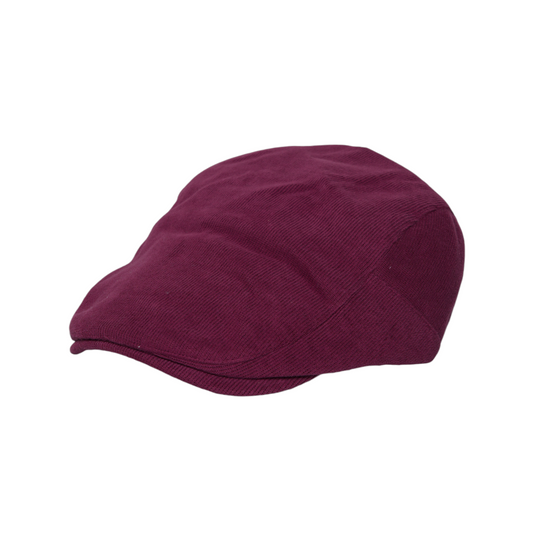 Chokore Modern Corduroy Ivy Cap (Wine Red)