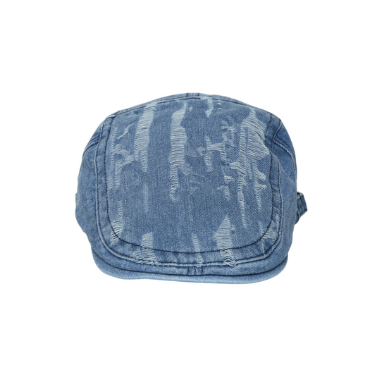 Chokore Classic Ripped Denim Ivy Cap (Blue)