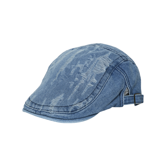 Chokore Classic Ripped Denim Ivy Cap (Blue)