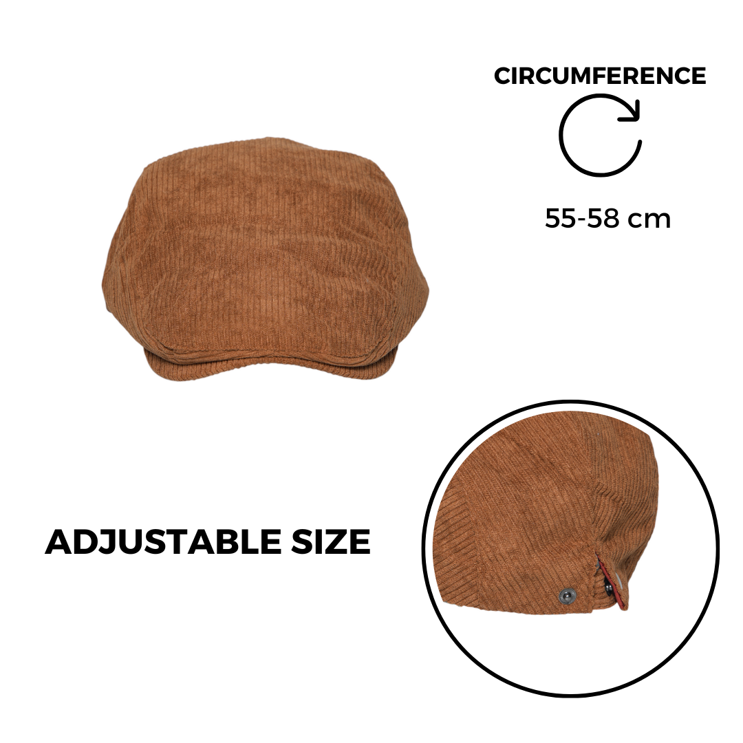 chokore Chokore Corduroy Ivy Cap (Camel)