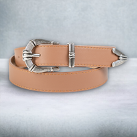 Chokore Chokore Retro Pin Buckle Leather Belt (Camel)